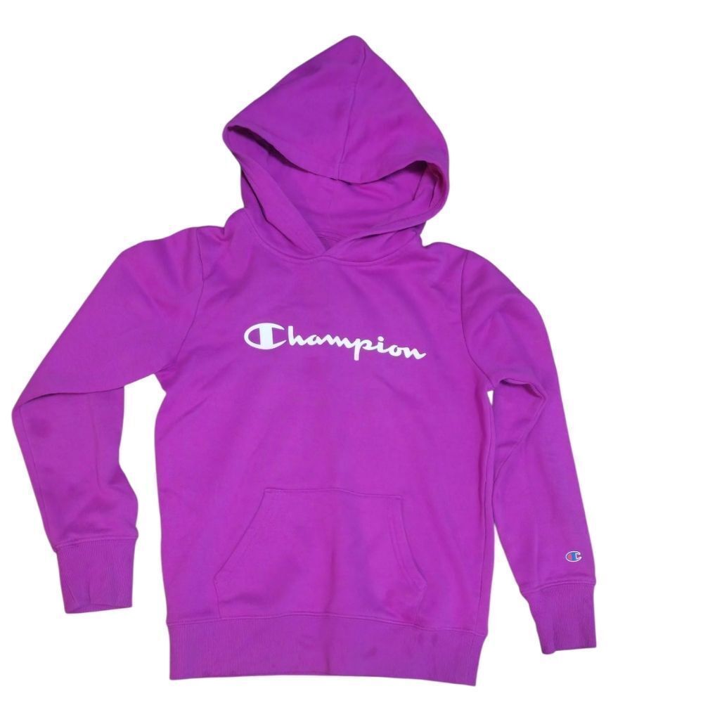 Girls Champion Pullover Fleece Hoodie